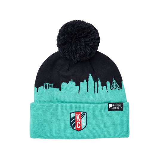 KC Current Skyline Pom Beanie
