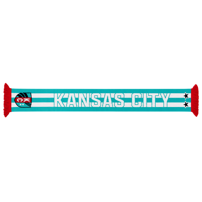 KC Current Teal Stripes Scarf