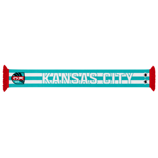 KC Current Teal Stripes Scarf