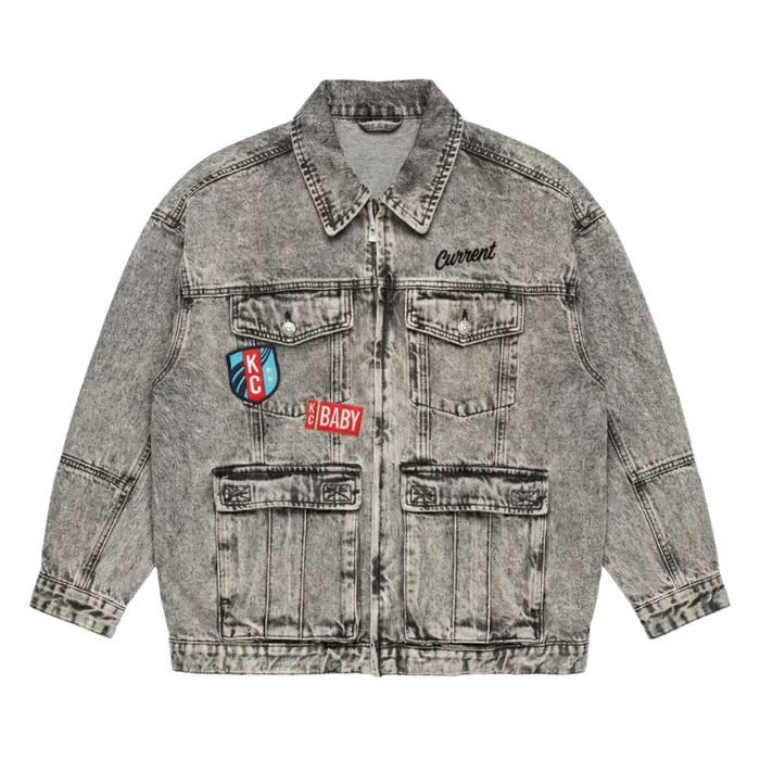 KC Current Unisex Cargo Oversized Jacket