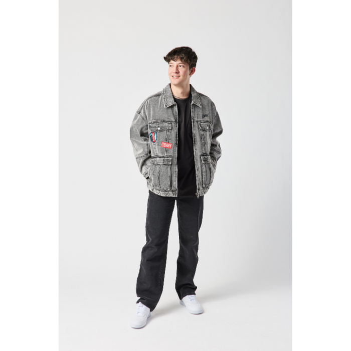 KC Current Unisex Cargo Oversized Jacket