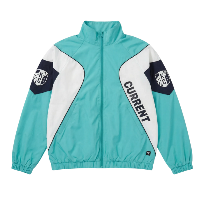 KC Current Unisex Raglan Oversized Track Jacket