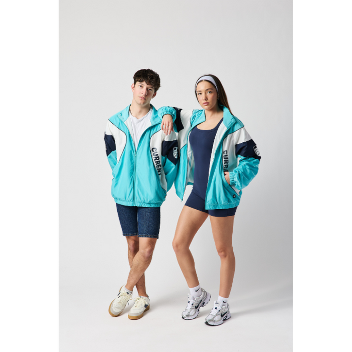 KC Current Unisex Raglan Oversized Track Jacket