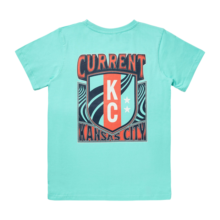 KC Current Unisex Retro Waves Relaxed T-Shirt