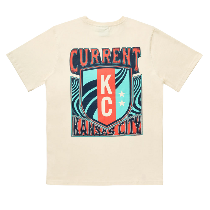 KC Current Unisex Retro Waves Relaxed T-Shirt