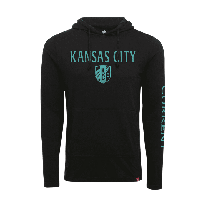 KC Current Unisex Rowan Black Hoodie