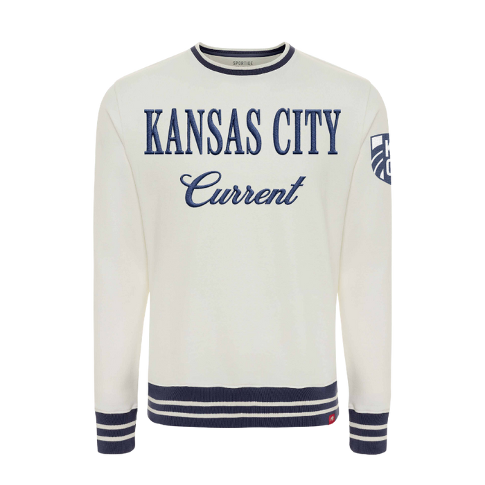 KC Current Unisex Script Crest Crewneck