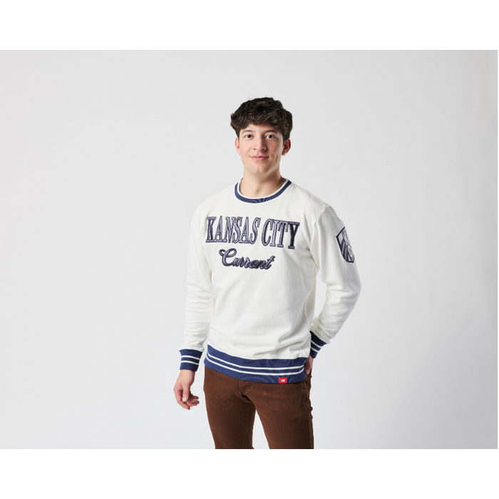 KC Current Unisex Script Crest Crewneck