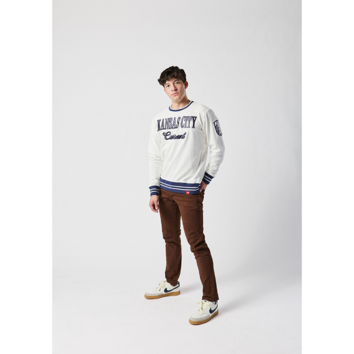 KC Current Unisex Script Crest Crewneck