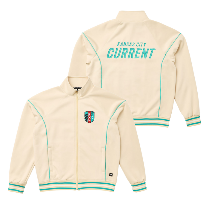KC Current Unisex Stripe Track Jacket
