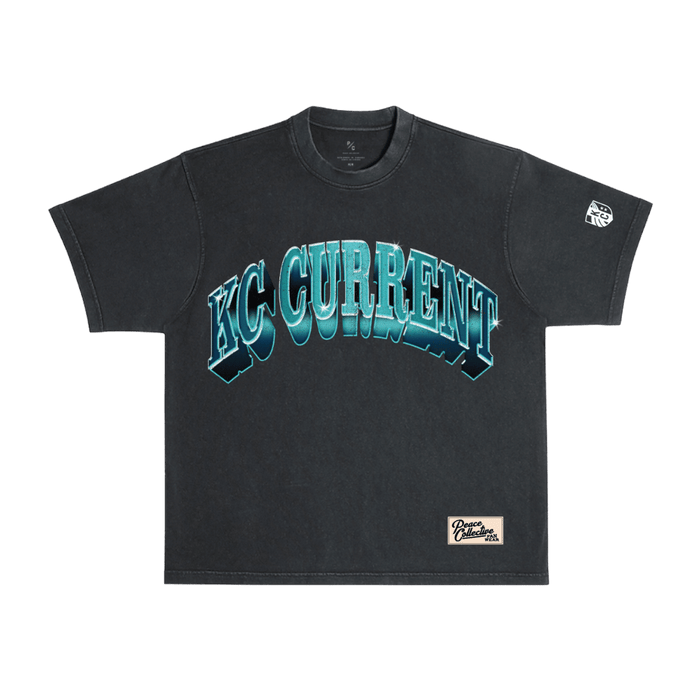 KC Current Unisex Teal Gradient  T-Shirt