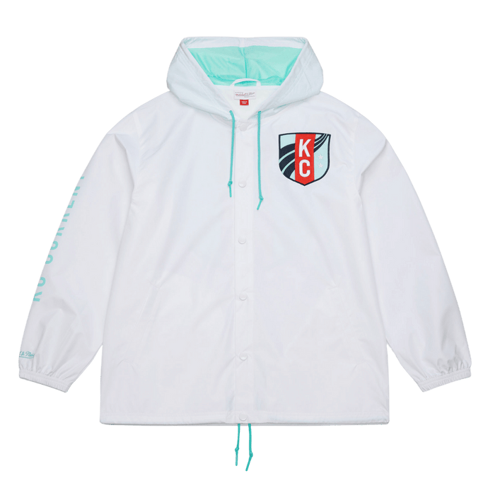 KC Current Unisex Teal Trim Coaches Jacket