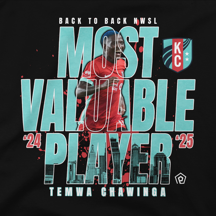 KC Current Unisex Temwa Chawinga 2025 MVP T-Shirt