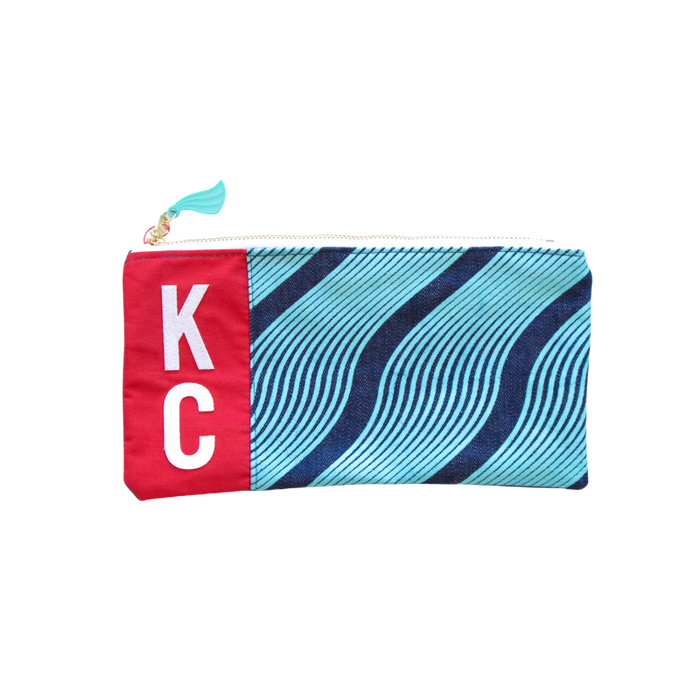 KC Current Waves Pencil Bag