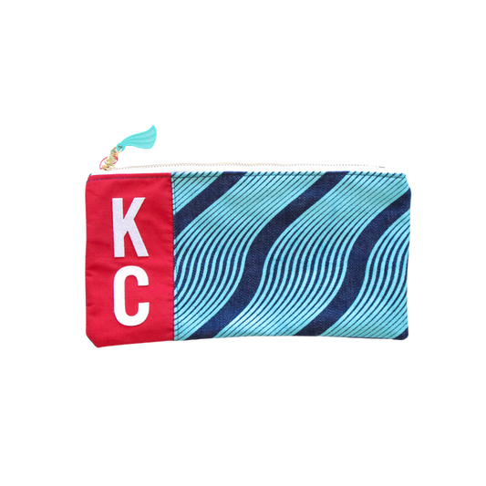 KC Current Waves Pencil Bag