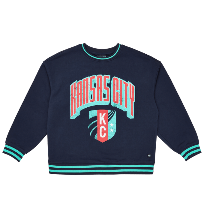 KC Current Women's Oversized Bold KC Crewneck
