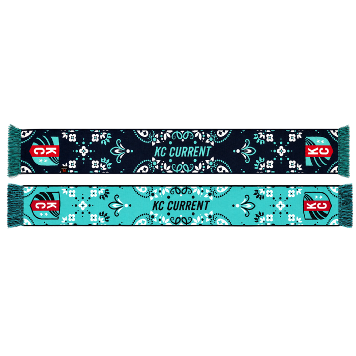 KC Current Wordmark Paisley Scarf