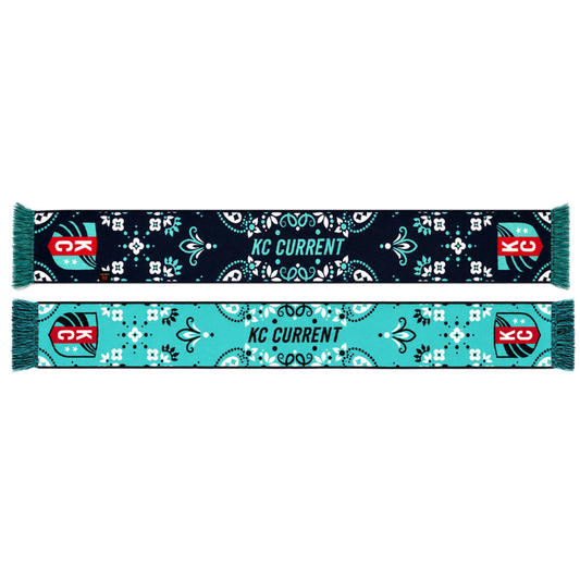 KC Current Wordmark Paisley Scarf