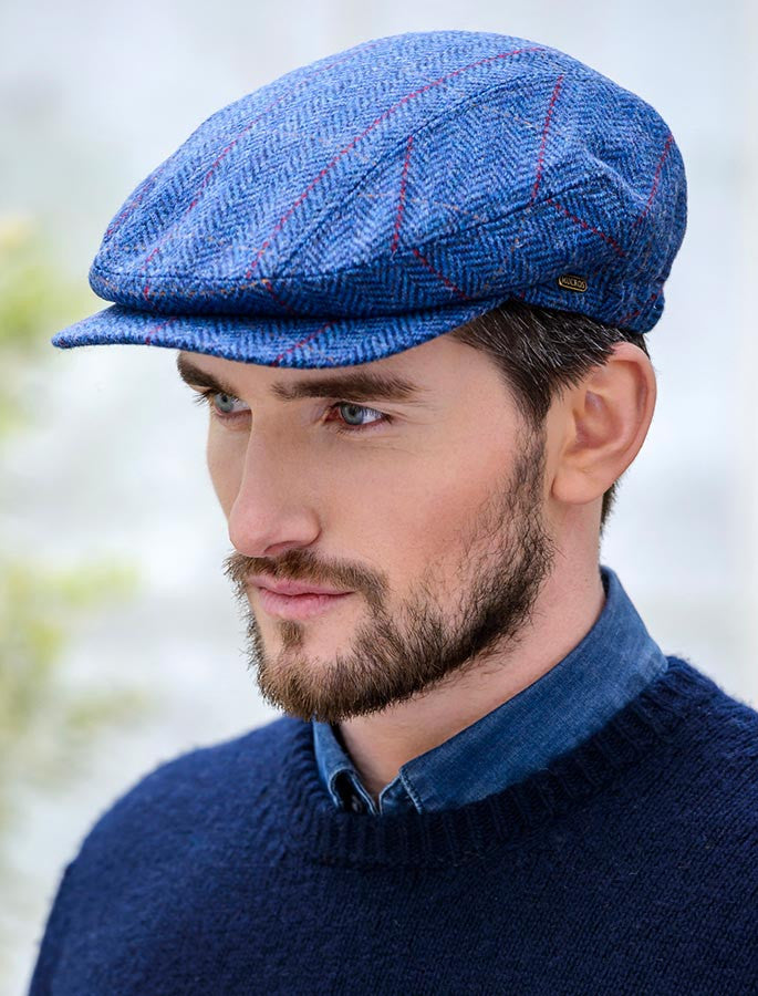Blue with Red / S - 6 7/8 in (56 cm)