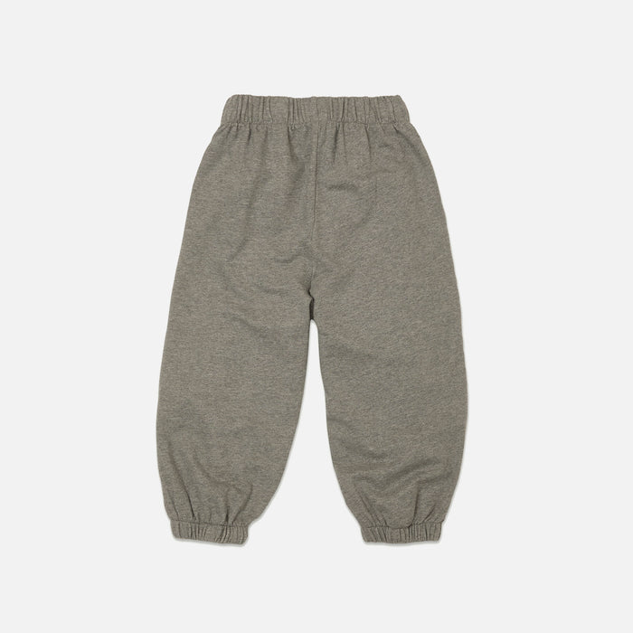 Kids Cotton Balloon Pant - Grey Melange