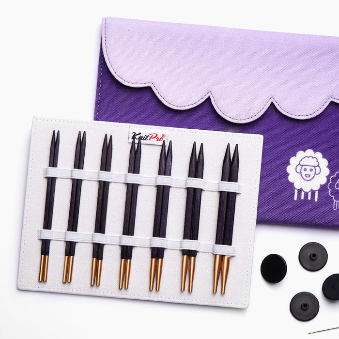 Knit Pro - J'Adore Cubics Deluxe 5" Interchangeable Needle Set PRE-ORDER