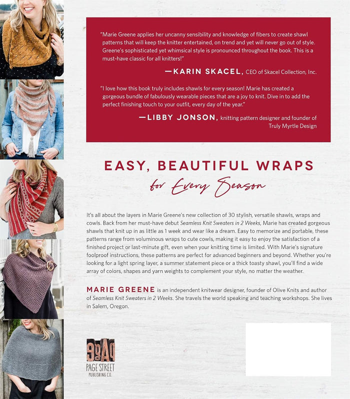 Knit Shawls & Wraps in One Week by Marie Greene