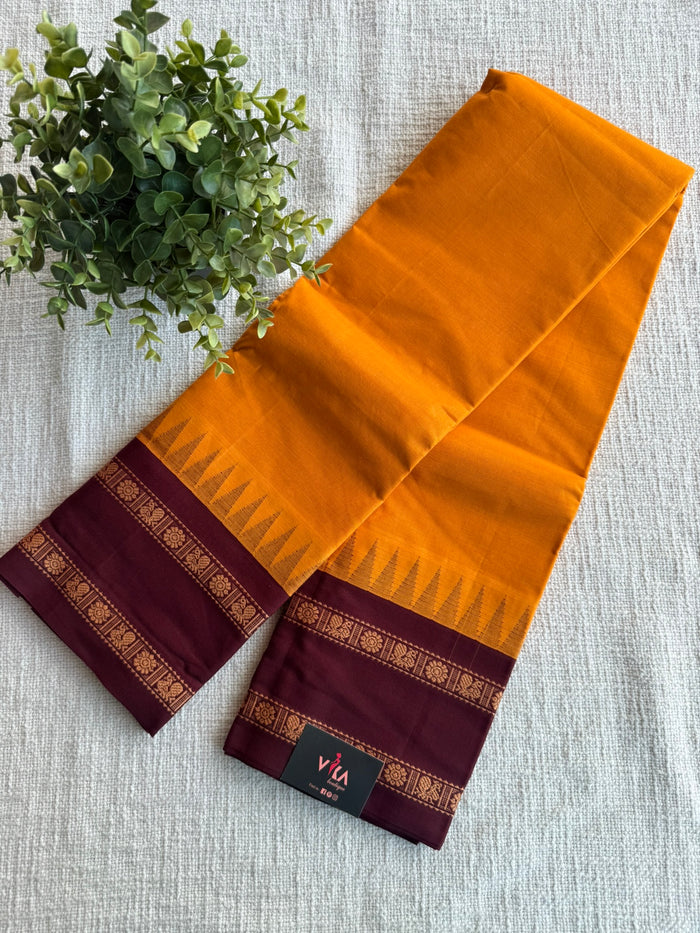 Korvai chettinad cotton saree