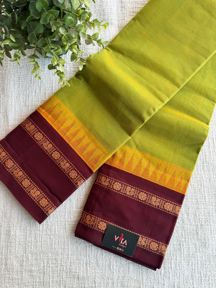 Korvai chettinad cotton saree