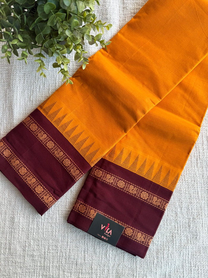 Korvai chettinad cotton saree