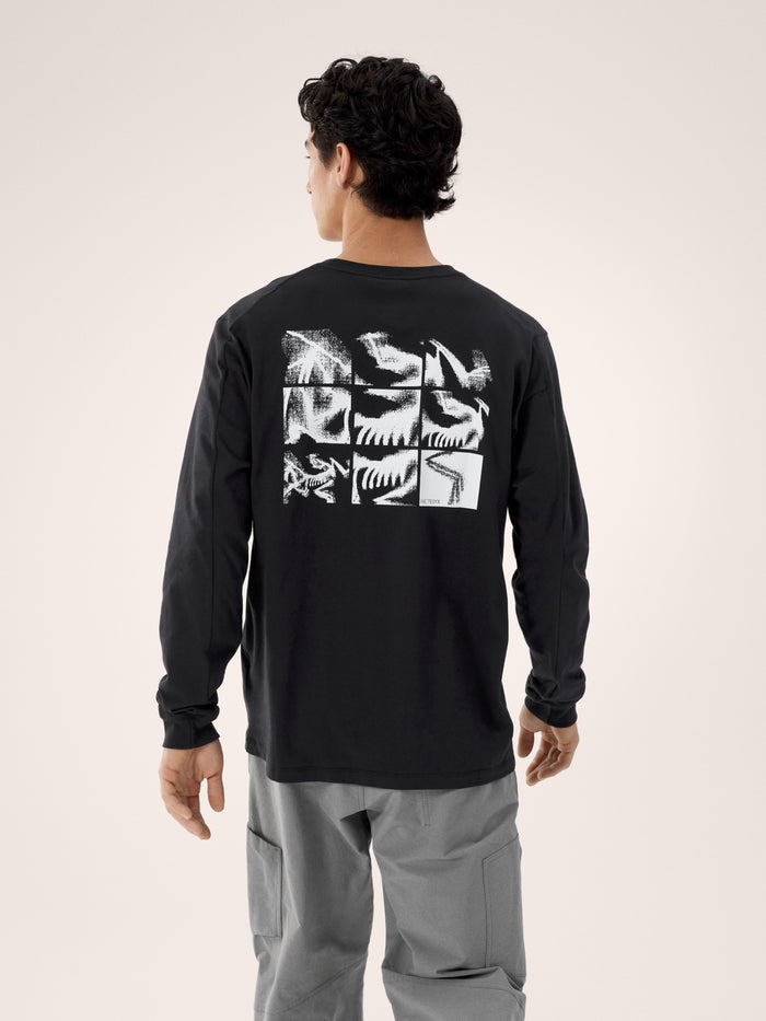Kragg SL Cotton Bird Tile Shirt LS Men's