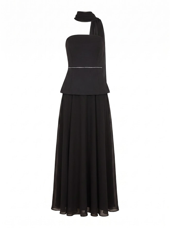Laney Petite Corset Maxi Dress Forever New