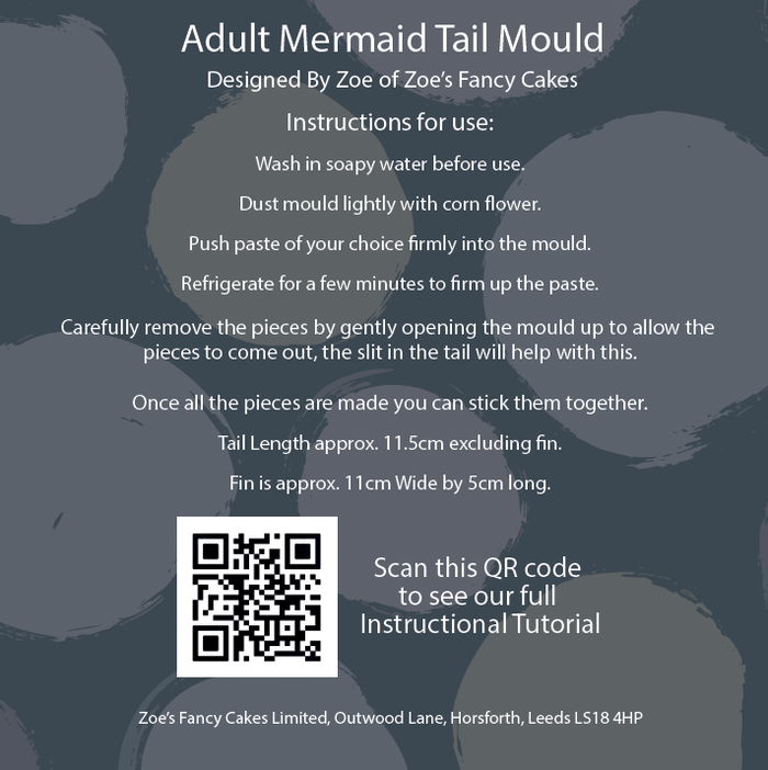 Large Mermaid Tail Mould