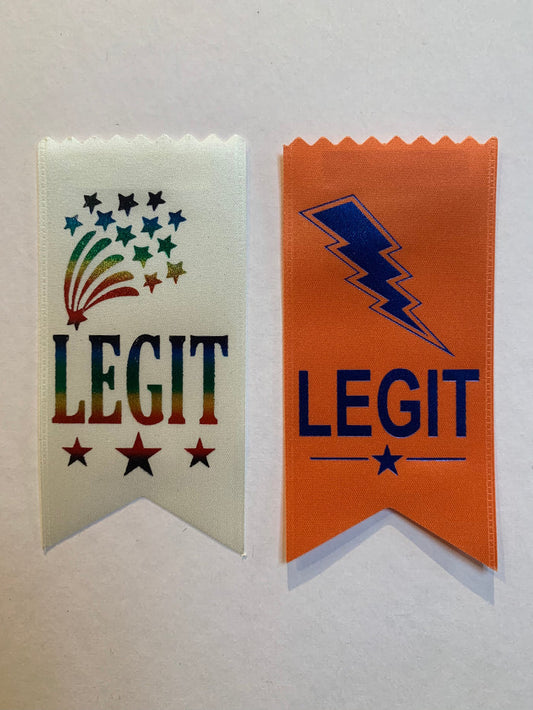 Legit -2"x4" Ribbon