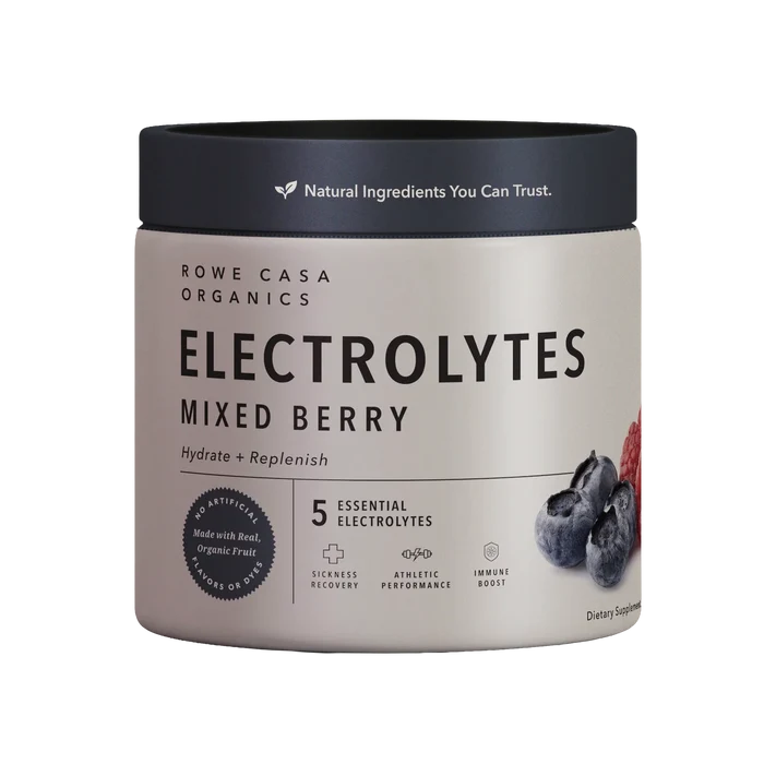 Lemon Lime + Mixed Berry  Electrolytes | 25 + 30 Serving Canister