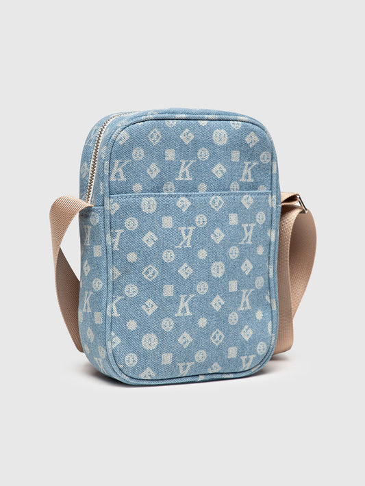 bags / Light Blue Denim Shoulder Bag