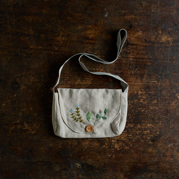 Linen Forager Bag - Flax