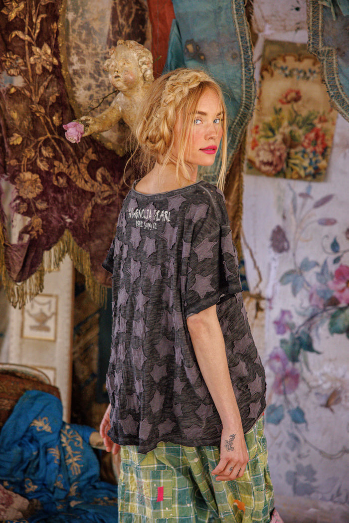Little Star Appliqué Tee Magnolia Pearl Clothing