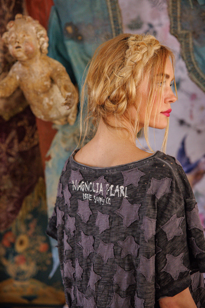 Little Star Appliqué Tee Magnolia Pearl Clothing