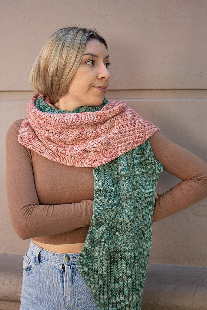 Long Journey Shawl by Takako Takiguchi
