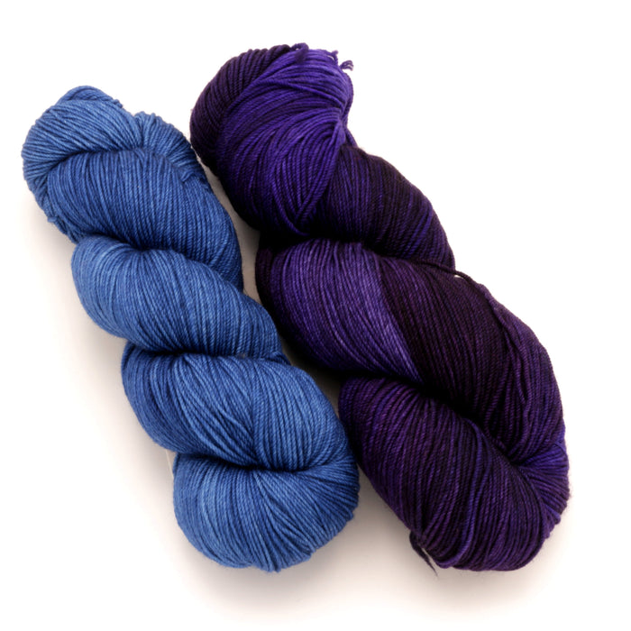 Malabrigo - Sock / Impressionist Sky & Dewberry