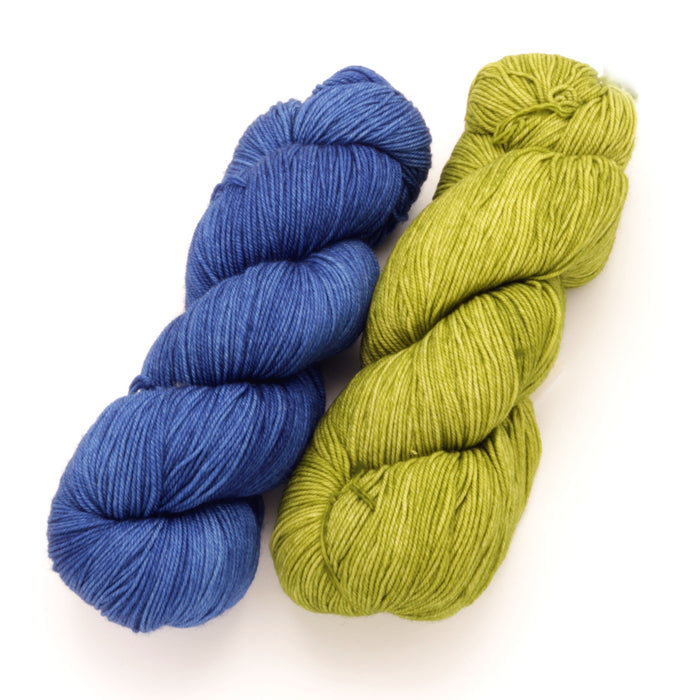 Malabrigo - Sock / Impressionist Sky & Lettuce