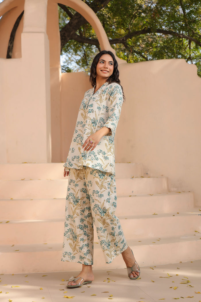 Lunaire Cotton Flex Co-ord Set