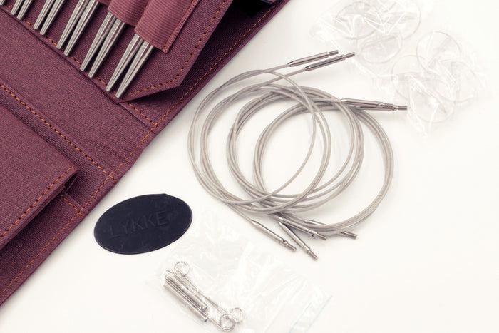 LYKKE - Flight 5" Interchangeable Needle Set (US 3-10.5) - 3 Colors