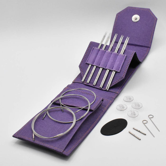 LYKKE - Flight 5"MINI Interchangeable Needle Set (US 0-2.5)