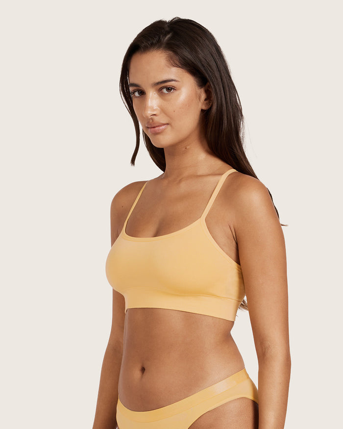 LYOLYTE Racerback Bralette - Mango