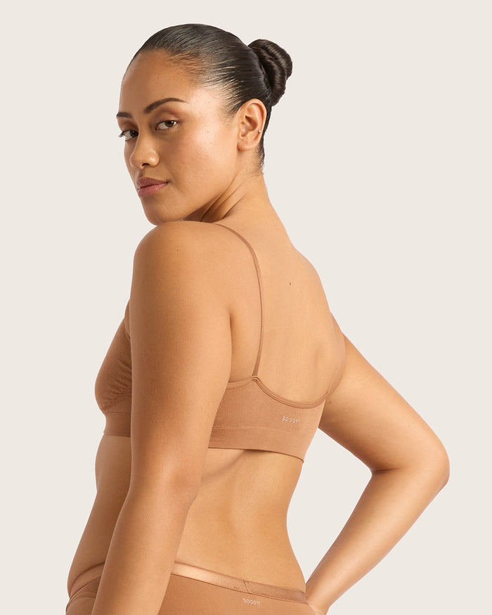 LYOLYTE Triangle Bralette - Maple