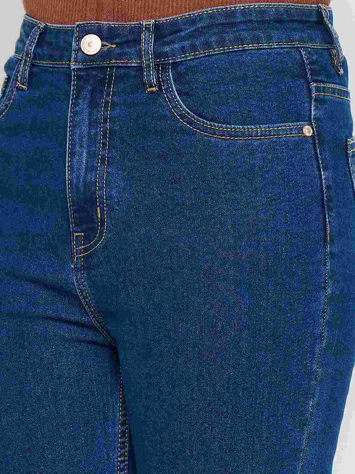 Madame Blue Straight Fit Jeans