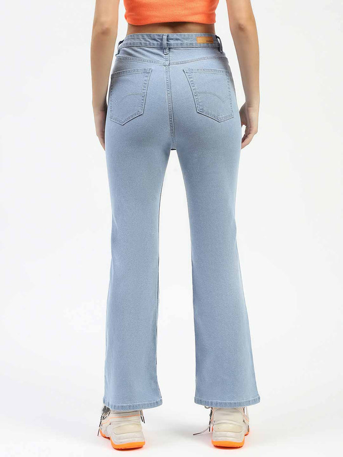 Madame Light Blue Flared Jeans