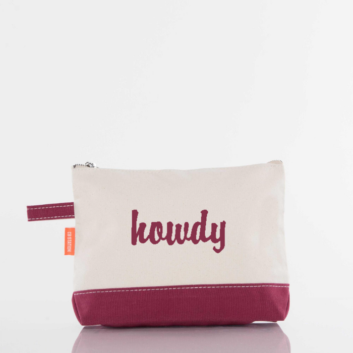 Makeup Bag Maroon