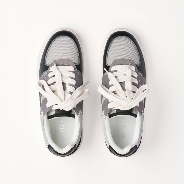 Mallet Fenchurch Black Grey - Top View